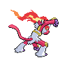 Infernape back shiny sprites