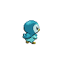 Piplup back shiny sprites