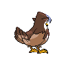 Staraptor back shiny sprites