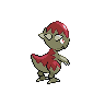 Cranidos back shiny sprites