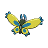 Mothim back shiny sprites