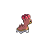 Shellos back shiny sprites