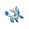 Glaceon back shiny sprites