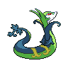 Serperior back shiny sprites