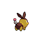 Tepig back shiny sprites
