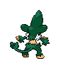 Simisage back shiny sprites