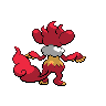 Simisear back shiny sprites