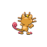 Meowth back shiny sprites