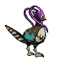Unfezant back shiny sprites