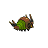Venipede back shiny sprites