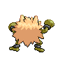 Primeape back shiny sprites