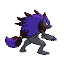 Zoroark back shiny sprites