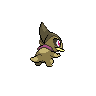 Axew back shiny sprites