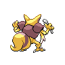 Kadabra back shiny sprites