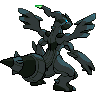 Zekrom back shiny sprites