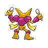 Alakazam back shiny sprites