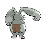 Diggersby back shiny sprites