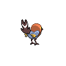 Fletchling back shiny sprites