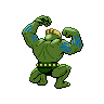 Machoke back shiny sprites
