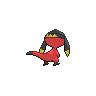 Helioptile back shiny sprites