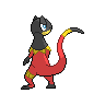 Heliolisk back shiny sprites