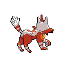 Torracat back shiny sprites