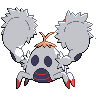 Crabominable back shiny sprites
