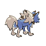 Lycanroc back shiny sprites