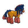 Mudsdale back shiny sprites