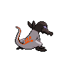 Salandit back shiny sprites