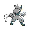 Zeraora back shiny sprites