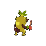 Thwackey back shiny sprites