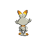 Scorbunny back shiny sprites