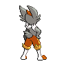 Cinderace back shiny sprites
