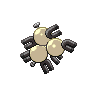Magneton back shiny sprites