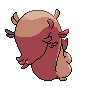 Greedent back shiny sprites