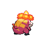 Crocalor back shiny sprites