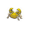 Krabby back shiny sprites