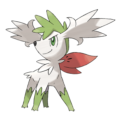 Sky Shaymin artwork