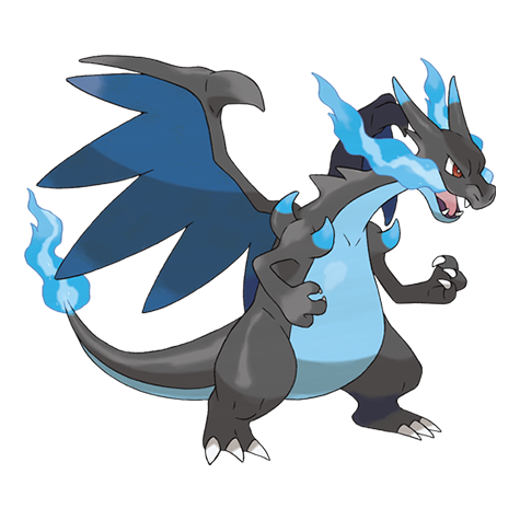 Mega Charizard X artwork