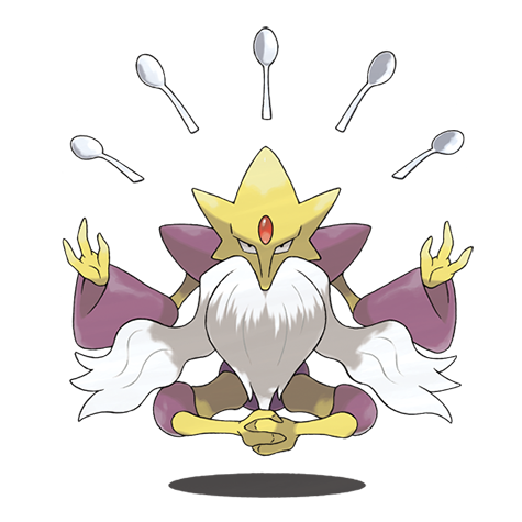 Mega Alakazam artwork