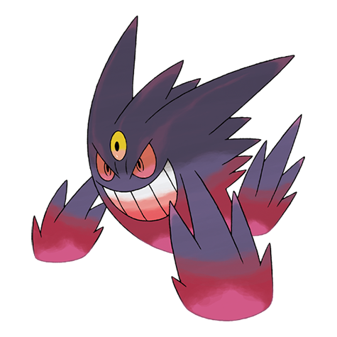 Mega Gengar artwork