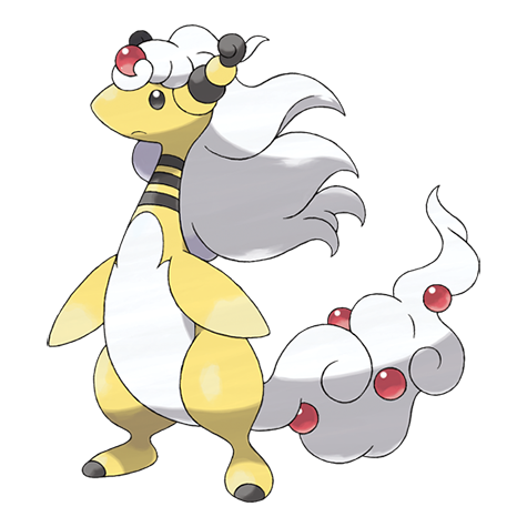 Mega Ampharos artwork