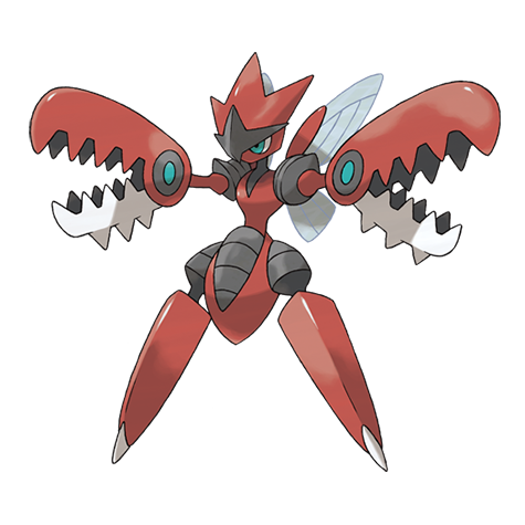 Mega Scizor artwork