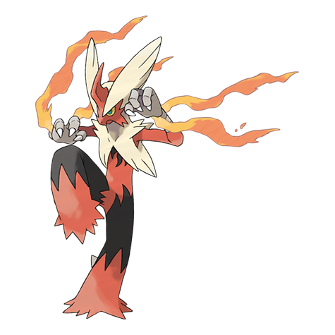 Mega Blaziken artwork