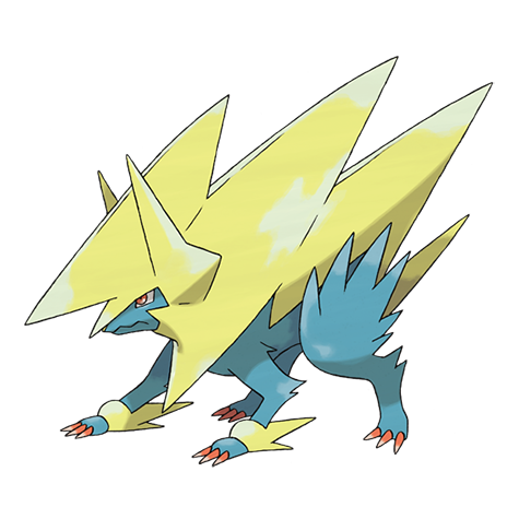 Mega Manectric artwork