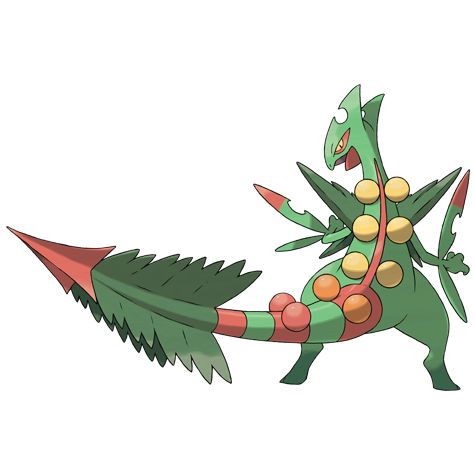 Mega Sceptile artwork