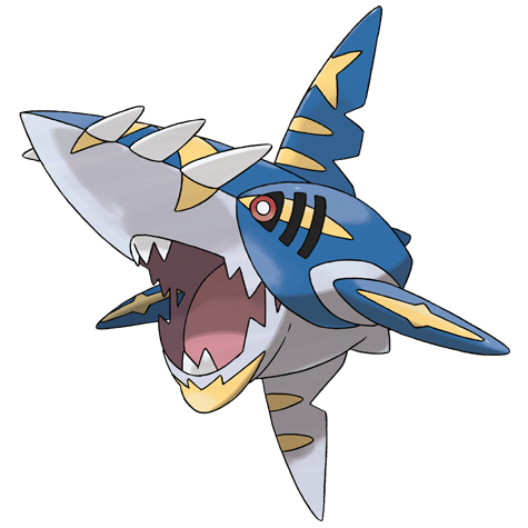 Mega Sharpedo artwork
