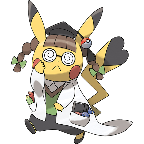 Pikachu Ph.D. artwork