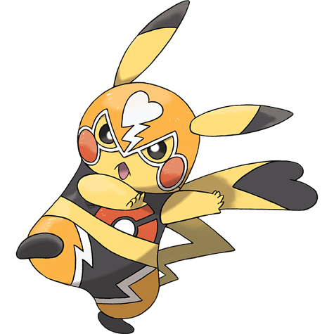 Pikachu Libre artwork